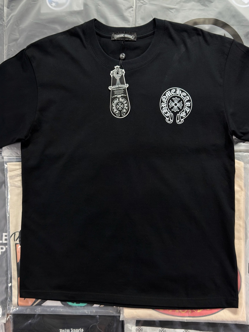 Chrome Hearts Beijing Exclusive Horseshoe Logo T-shirt ‘Black’ - Picture 4 of 8